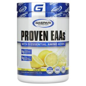 Thực phẩm chức năng Gaspari Nutrition Proven EAAs Lemon Ice 13.75 oz (390 g) 646511031432