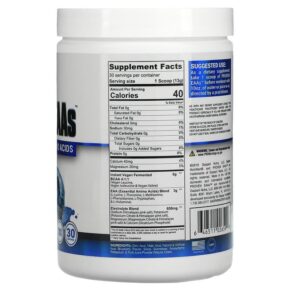 Thực phẩm bổ sung Gaspari Nutrition Proven EAAs with 9 Essential Amino Acids Blueberry Acai 13.75 oz (390 g) 646511026599