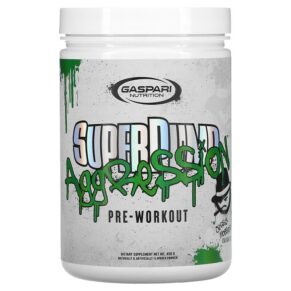 Thực phẩm chức năng Gaspari Nutrition SuperPump Aggression Pre-Workout Jersey Mobster Italian Ice 450 g 646511030657
