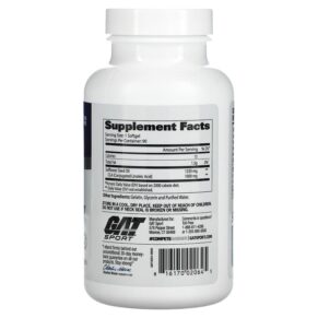 Thực phẩm bổ sung GAT CLA 1250 90 Softgels 816170020645