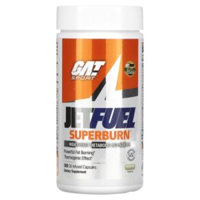 Thực phẩm chức năng GAT JetFUEL Superburn 120 Oil-Infused Capsules 859613002105