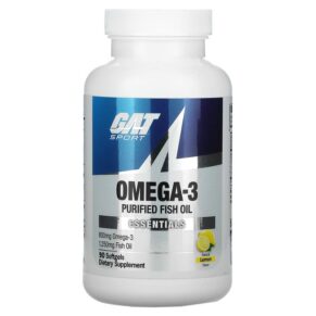 Thực phẩm chức năng GAT Omega-3 Lemon 90 Softgels 816170021468