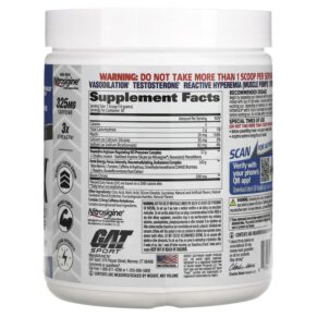 Thực phẩm bổ sung GAT Sport NITRAFLEX Blue Raspberry 10.6 oz (300 g) 859613647085