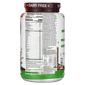 Thực phẩm bổ sung Genceutic Naturals Clean Vegan Plant Head Real Meal Chocolate 2.3 lb (1.050 g) 896245268875