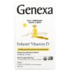 Thực phẩm chức năng Genexa LLC Infants´ Vitamin D Newborn+ Organic Vanilla 200 IU 200 Drops 0.2 fl oz (6 ml) 857630006601