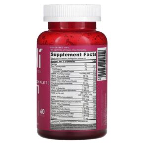 Goli Nutrition Women's Complete Multi Gummies 60 Pieces 3 Thực phẩm bổ sung Goli Nutrition Women's Complete Multi Gummies 60 Pieces 055840402552
