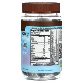 Thực phẩm bổ sung Good Day Chocolate Calm Supplement For Adults 80 Candy Coated Pieces 858982004116