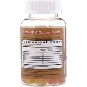 Thực phẩm bổ sung GummiKing Fiber 60 Gummies 835776001346