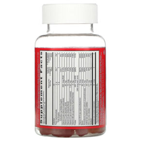 Thực phẩm bổ sung GummiKing Multi Vitamin + Mineral For Kids Grape Lemon Orange Strawberry And Cherry 60 Gummies 835776001087