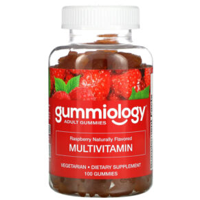 Thực phẩm chức năng Gummiology Adult Multivitamin Gummies Natural Raspberry Flavor 100 Vegetarian Gummies 898220014767