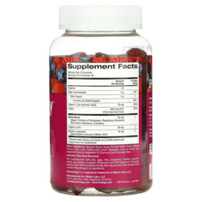 Thực phẩm bổ sung Gummiology Probiotic with Inulin Gummies Mixed Berry 90 Vegetarian Gummies 898220020874