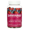 Thực phẩm chức năng Gummiology Probiotic with Inulin Gummies Mixed Berry 90 Vegetarian Gummies 898220020874