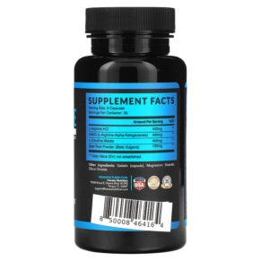 Thực phẩm bổ sung Havasu Nutrition L-Arginine Extra Strength 60 Capsules 850008464164