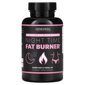 Thực phẩm chức năng Havasu Nutrition Nighttime Fat Burner For Women 60 Capsules 850008464218