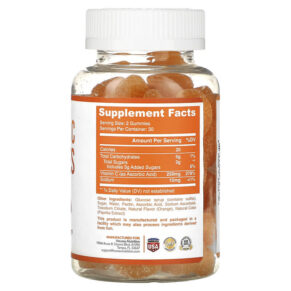 Thực phẩm bổ sung Havasu Nutrition Vitamin C Gummies Daily Immune Support 60 Gummies 850008464355