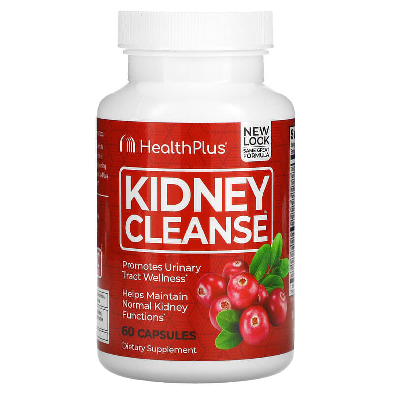 Health Plus Inc. Kidney Cleanse 60 Capsules 8 Thực phẩm chức năng Health Plus Inc. Kidney Cleanse 60 Capsules 083502550020