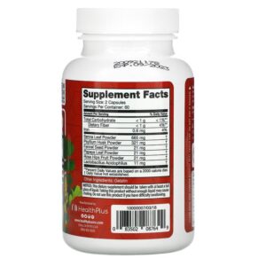 Thực phẩm bổ sung Health Plus Inc. Super Colon Cleanse 120 Capsules 083502087649