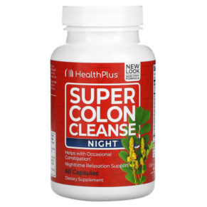 Thực phẩm chức năng Health Plus Inc. Super Colon Cleanse Night 60 Capsules 083502087816