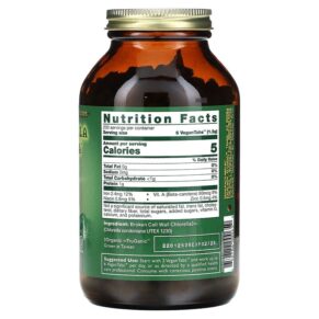 Thực phẩm bổ sung HealthForce Superfoods Chlorella Manna 1200 VeganTabs 650786000659