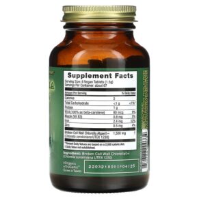Thực phẩm bổ sung HealthForce Superfoods Chlorella Manna 400 VeganTabs 650786000734