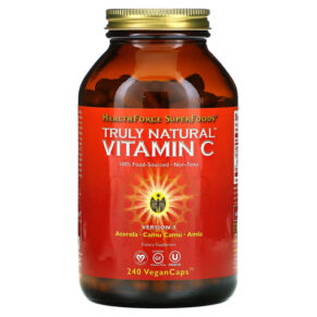 Thực phẩm chức năng HealthForce Superfoods Truly Natural Vitamin C Version 3 240 Vegan Caps 650786003575