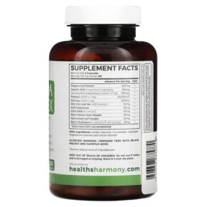 Thực phẩm bổ sung Healths Harmony Candida Complex 120 Capsules 646648875770