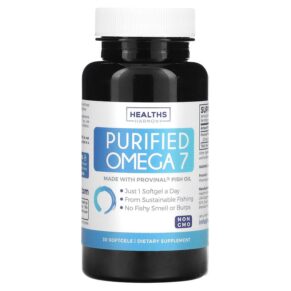 Thực phẩm chức năng Healths Harmony Purified Omega 7 30 Softgels 642415388634