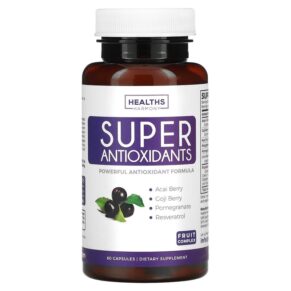 Thực phẩm chức năng Healths Harmony Super Antioxidants 60 Capsules 642415388665