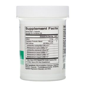 HealthyBiom Adult 50+ Probiotics 25 Billion CFU 30 Veggie Capsules 3 Thực phẩm bổ sung HealthyBiom Adult 50+ Probiotics 25 Billion CFU 30 Veggie Capsules 898220015757