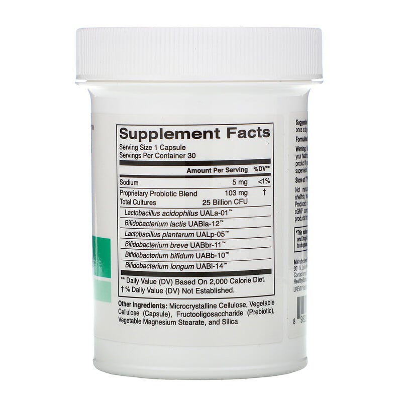 HealthyBiom Adult 50+ Probiotics 25 Billion CFU 30 Veggie Capsules 2 Thực phẩm bổ sung HealthyBiom Adult 50+ Probiotics 25 Billion CFU 30 Veggie Capsules 898220015757