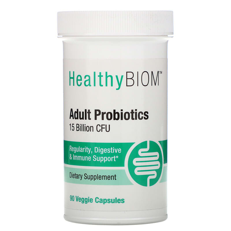 HealthyBiom Adult Probiotics 15 Billion CFU 90 Veggie Capsules 8 Thực phẩm chức năng HealthyBiom Adult Probiotics 15 Billion CFU 90 Veggie Capsules 898220015825