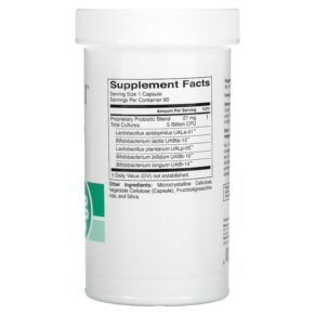 Thực phẩm bổ sung HealthyBiom Daily Maintenance Probiotics 5 Billion CFUs 90 Veggie Capsules 898220015849