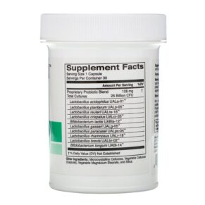 Thực phẩm bổ sung HealthyBiom Feminine Support Probiotics 25 Billion CFUs 30 Veggie Capsules 898220015795