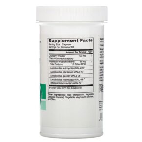 Thực phẩm bổ sung HealthyBiom Women's Cranberry Probiotics 10 Billion CFUs 90 Veggie Capsules 898220015863