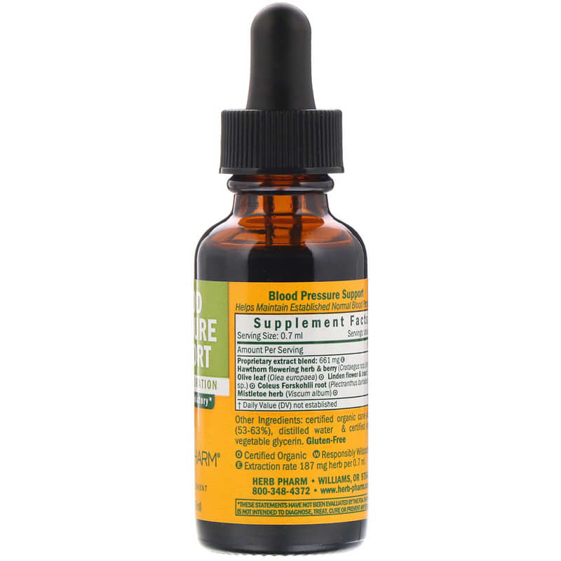 Herb Pharm Blood Pressure Support 1 fl oz (30 ml) 2 Thực phẩm bổ sung Herb Pharm Blood Pressure Support 1 fl oz (30 ml) 090900000262