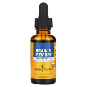 Thực phẩm chức năng Herb Pharm Brain & Memory Nervous System 1 fl oz (30 ml) 090900000194