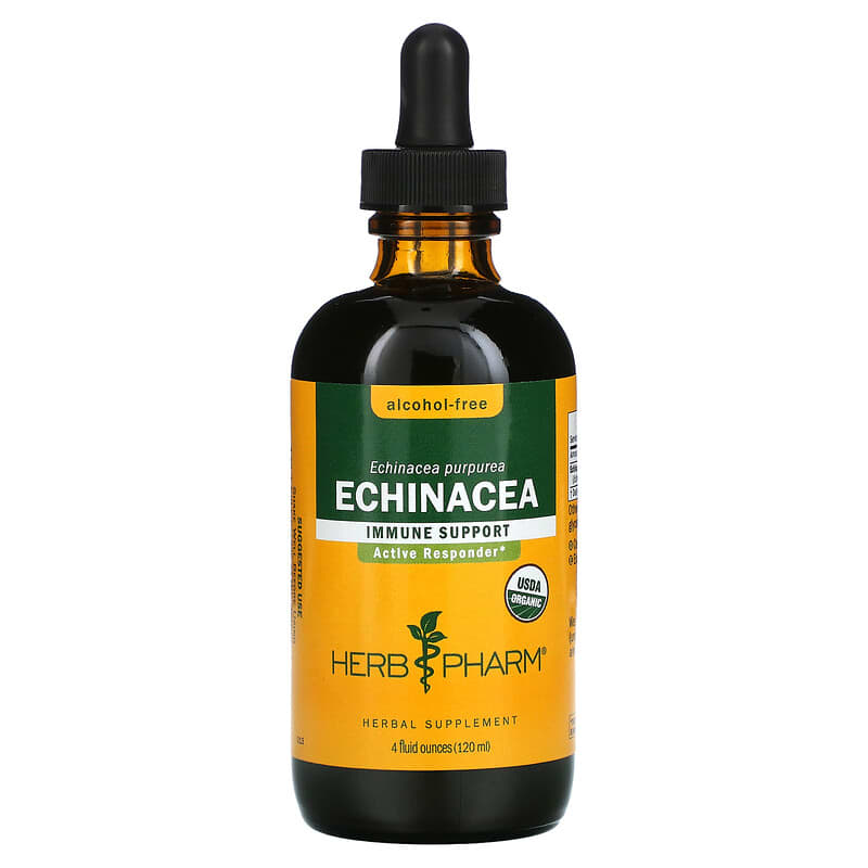 Herb Pharm Echinacea Alcohol-Free 4 fl oz (120 ml) 8 Thực phẩm chức năng Herb Pharm Echinacea Alcohol-Free 4 fl oz (120 ml) 090900000750