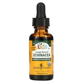 Thực phẩm chức năng Herb Pharm Kids Echinacea Alcohol Free Orange Flavored 1 fl oz (30 ml) 090900000705