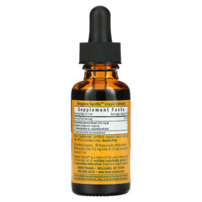 Herb Pharm Oregano Spirits 1 fl oz (30 ml) 3 Thực phẩm bổ sung Herb Pharm Oregano Spirits 1 fl oz (30 ml) 090700003487
