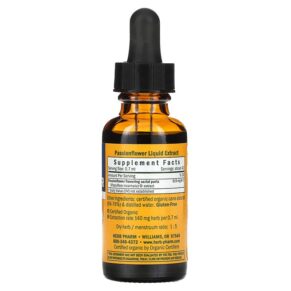 Thực phẩm bổ sung Herb Pharm Passionflower 1 fl oz (30 ml) 090800000041