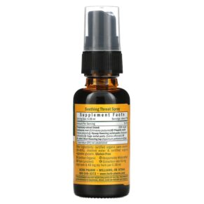 Thực phẩm bổ sung Herb Pharm Soothing Throat Spray 1 fl oz (30 ml) 090900000491