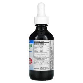 Thực phẩm bổ sung Herbs Etc. ChlorOxygen Chlorophyll Concentrate Alcohol Free Mint 2 fl oz (59 ml) 765704319222