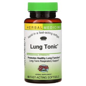 Thực phẩm chức năng Herbs Etc. Lung Tonic 60 Fast-Acting Softgels 765704507063