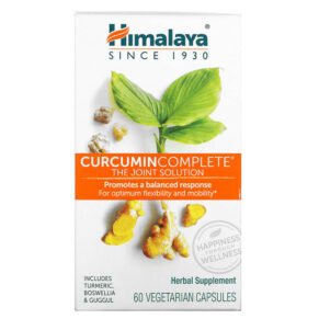 Thực phẩm chức năng Himalaya Curcumin Complete The Joint Solution 60 Vegetarian Capsules 605069060523