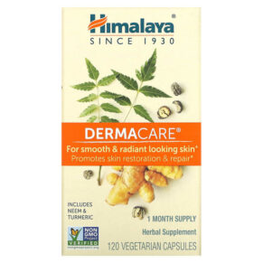 Thực phẩm chức năng Himalaya DermaCare 120 Vegetarian Capsules 605069022019
