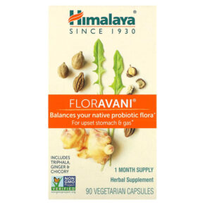 Thực phẩm chức năng Himalaya FlorAvani 90 Vegetarian Capsules 605069060370