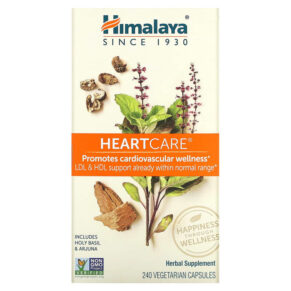 Thực phẩm chức năng Himalaya HeartCare 240 Vegetarian Capsules 605069001113
