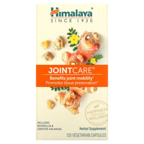 Thực phẩm chức năng Himalaya JointCare 120 Vegetarian Capsules 605069121620