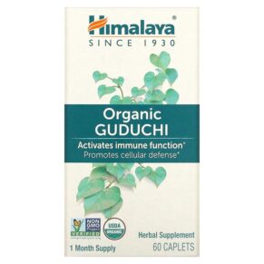 Thực phẩm chức năng Himalaya Organic Guduchi 60 Caplets 605069406017