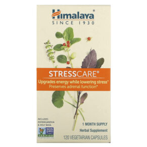 Thực phẩm chức năng Himalaya StressCare 120 Vegetarian Capsules 605069003018